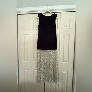 VRG GRL ROBBIE SEQUIN MAXI DRESS BLACK